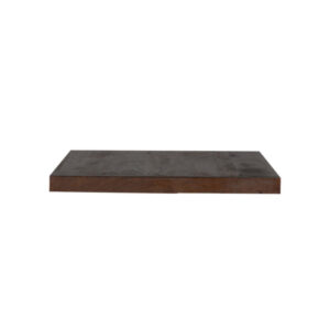Label51 eetkamertafel Tafelblad Straight Edge - Espresso - Mangohout