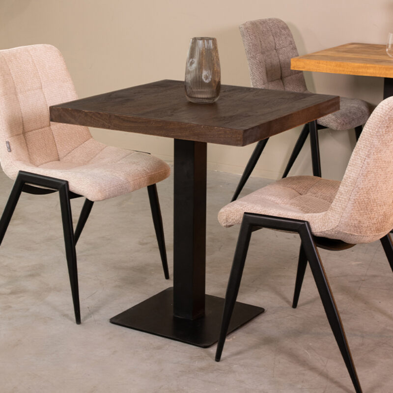 Eetkamertafel Tafelblad Straight Edge van Label51, Espresso