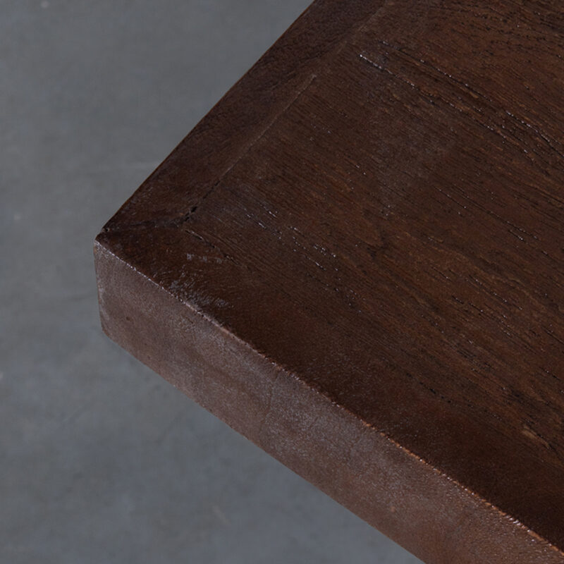 Mangohout tafel Tafelblad Straight Edge van Label51 - foto 3