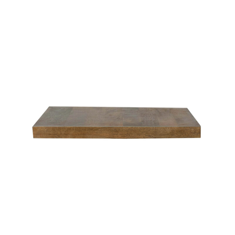 Label51 eetkamertafel Tafelblad Straight Edge - Nature Smooth - Mangohout - foto 1