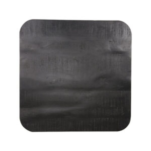 Label51 eetkamertafel Tafelblad Sloppy Edge - Zwart - Mangohout