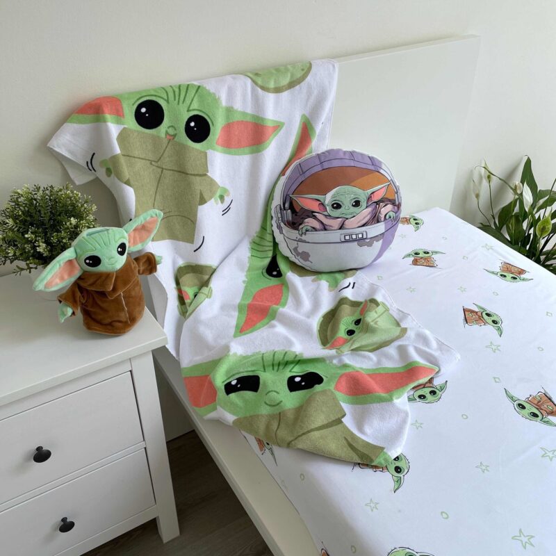 100% Polyester decoratiekussen 40 cm rond van Star Wars