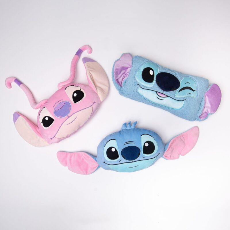 Roze sierkussen van Lilo en Stitch - Stitch 31 - 100% Polyester