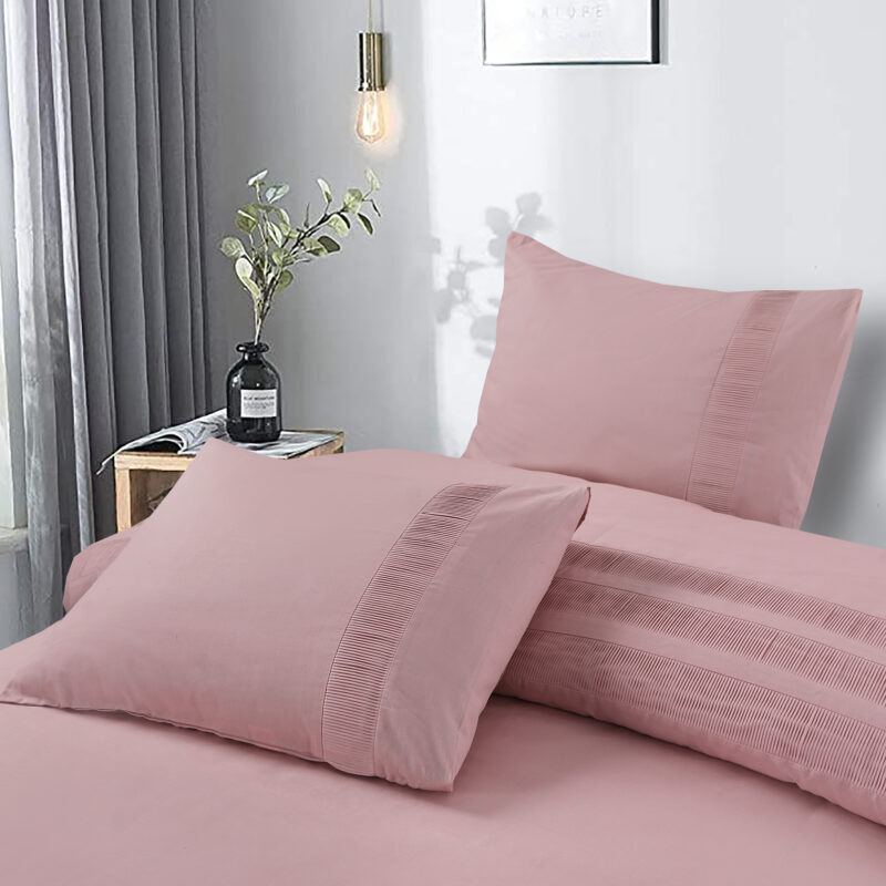 Bali Roze - Dreamhouse bed 240 x 220 cm van Katoen