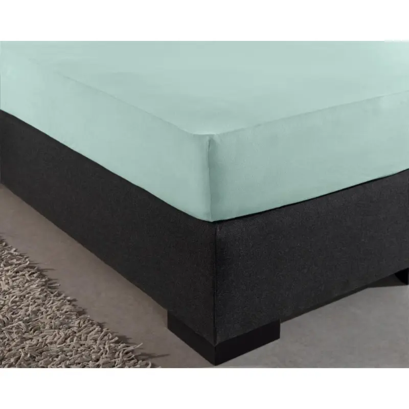 Hoeslaken Pastel Blauw 140 x 200/220 cm 140 x 200 cm van Dreamhouse, Pastel Blauw