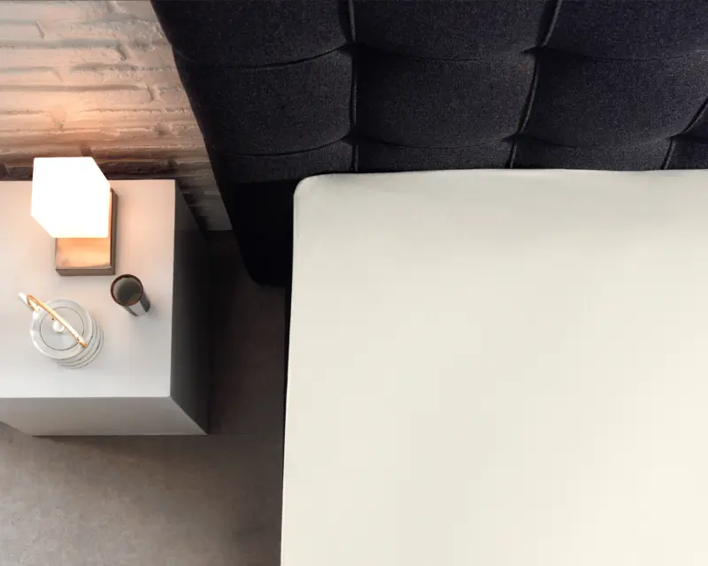 Dreamhouse laken 140 x 200 cm van 100% katoen, Creme 140 x 200 cm