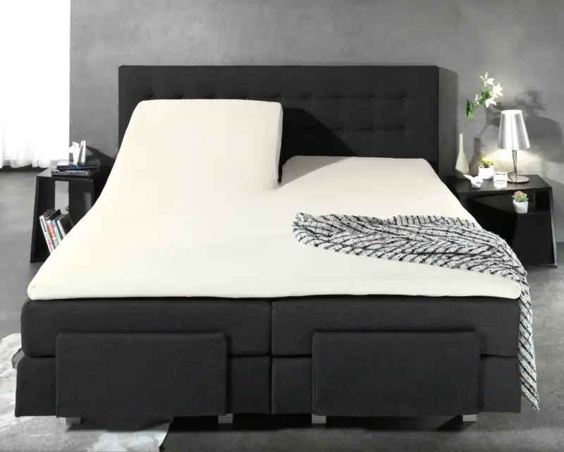 Hoeslaken Creme 160 x 210 cm 160 x 210 cm van Dreamhouse, Crème
