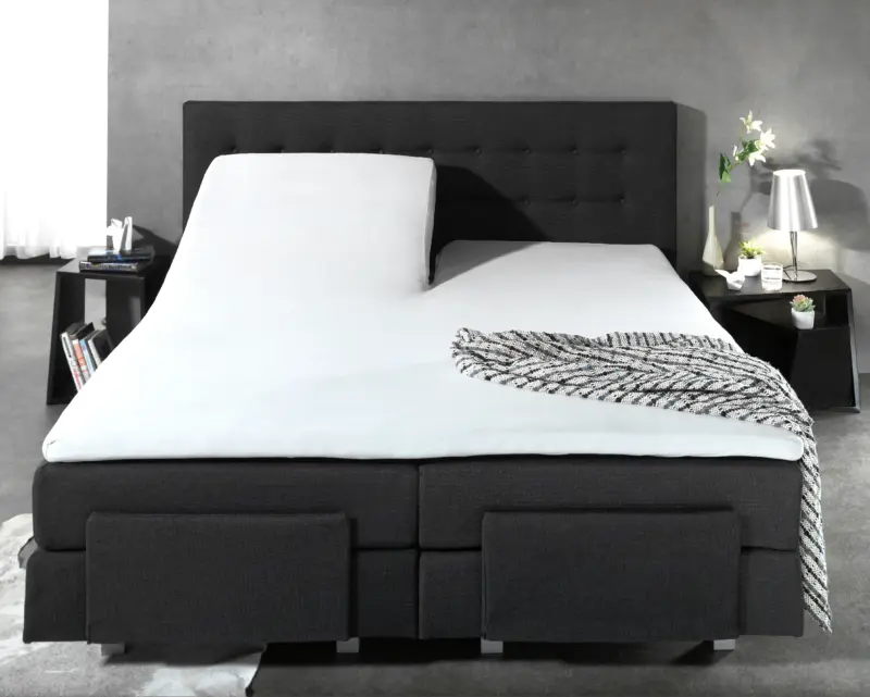 Hoeslaken Wit 160 x 210 cm 160 x 210 cm van Dreamhouse, Wit