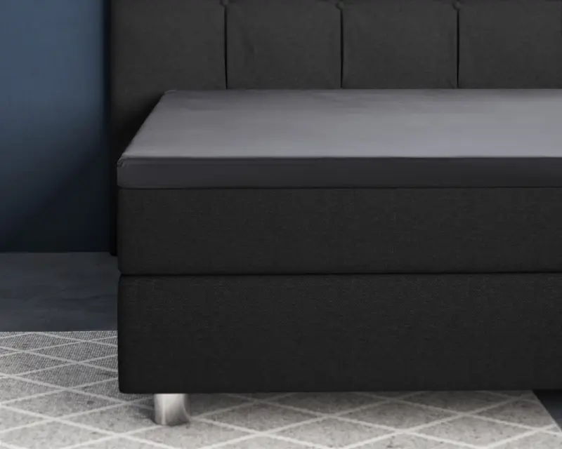 Antraciet 140 x 200 cm laken van Primaviera Deluxe, 140 x 200 cm