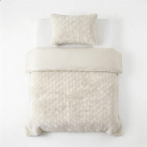 Sleeptime Faux Fur Syon Crème 140 x 200/220