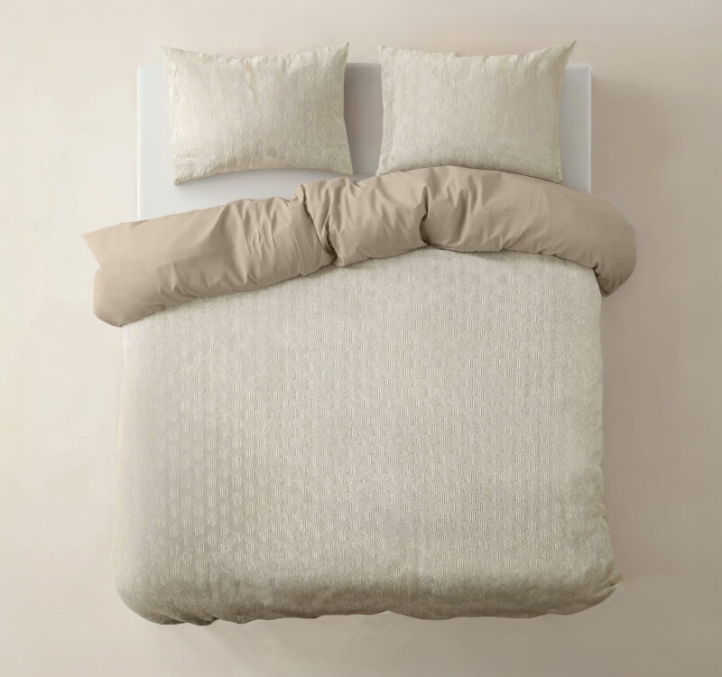 Sleeptime Flanel Art Beige 240 x 220 cm