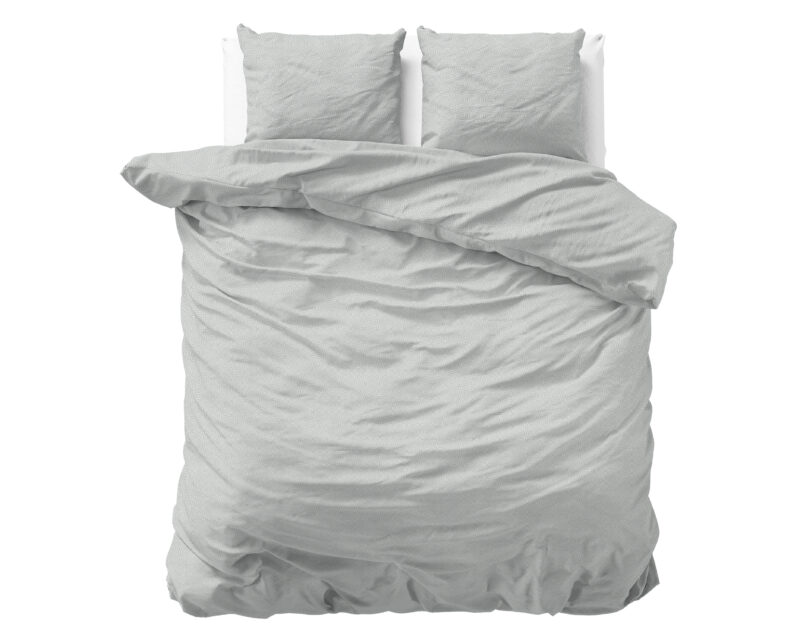 Sleeptime Flanel Jason Grijs 200 x 200/220 cm
