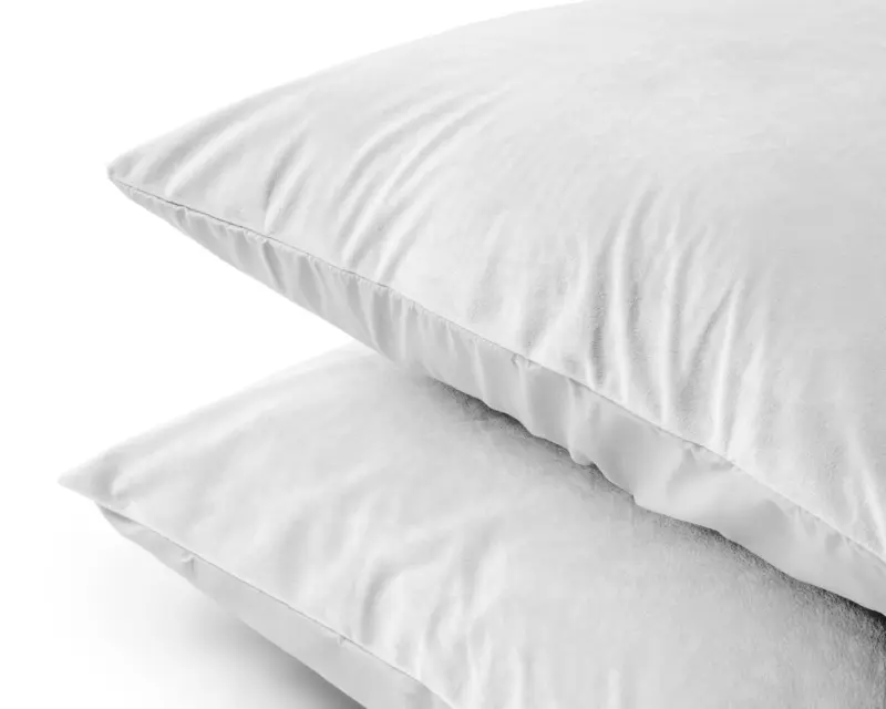Wit - 100% Velvet kussen van Sleeptime