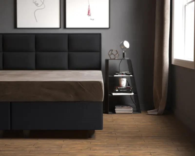 Taupe 90 x 200 cm laken van Sleeptime, 90 x 200 cm