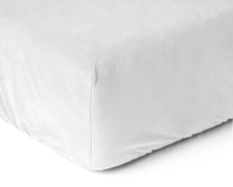 Hoeslaken Wit 90 x 200 cm 90 x 200 cm van Sleeptime, Wit