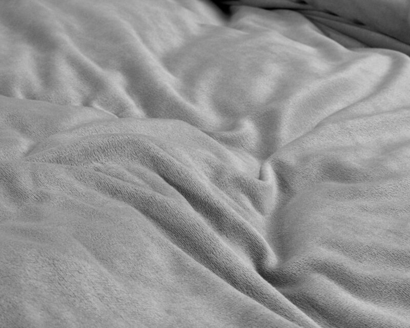 Sleeptime Velvet Uni Dekbedovertrek Grijs 240 x 220