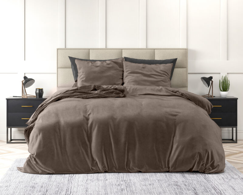 Beddengoed Taupe 200 x 220 cm 200 x 220 cm van Sleeptime, Taupe