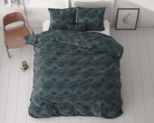 Sleeptime Wavey Navy 240 x 200/220