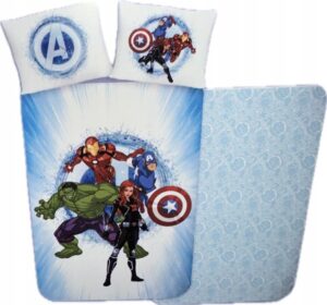 Marvel Avengers dekbedovertrek Winning - Multicolor - 140 x 200 cm - 100% katoen