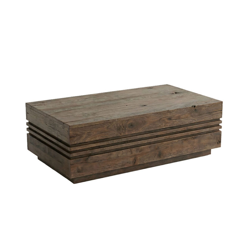 LABEL51 Salontafel Notch - Espresso - Mangohout - 110 cm