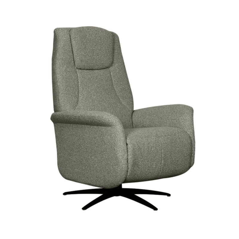 LABEL51 Fauteuil Stockholm - Mushroom - Boucle - 1-Motorig