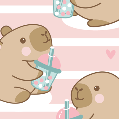Capybara kussen