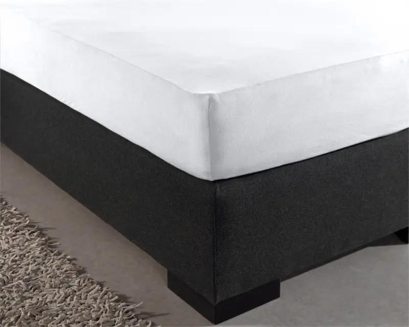 Dreamhouse laken 80 x 220 cm van 100% Katoen gebreid, Wit 80/100 x 220 cm