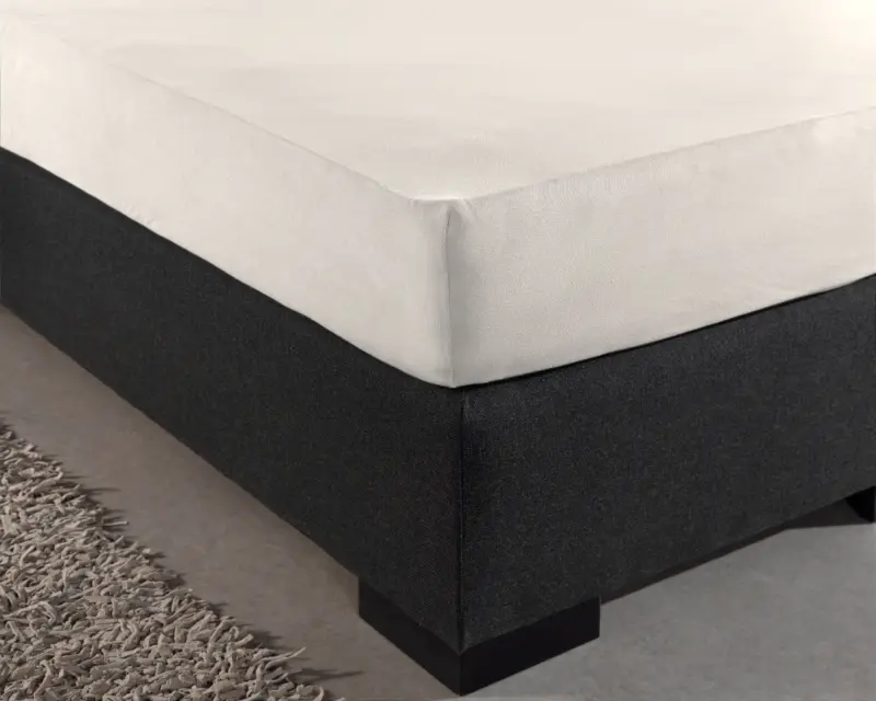 Hoeslaken Creme 140 x 200 cm 140 x 200 cm van Dreamhouse, Crème - 100% katoen