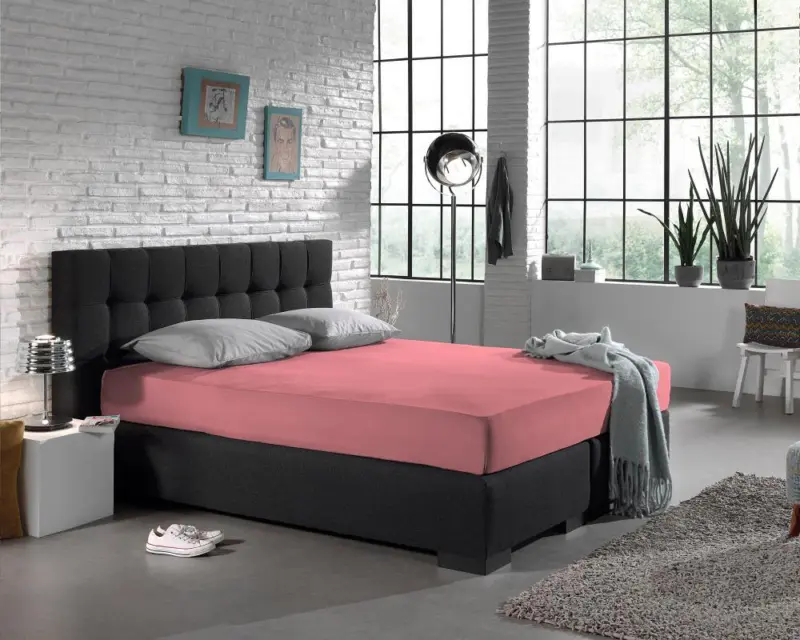 Dreamhouse Enkel Jersey 135 gr. Hoeslaken Roze 140 x 200