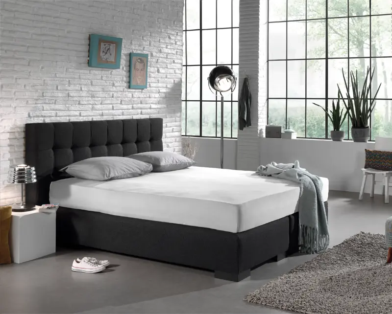 Dreamhouse Enkel Jersey 135 gr. Hoeslaken Wit 190/200 x 200/220