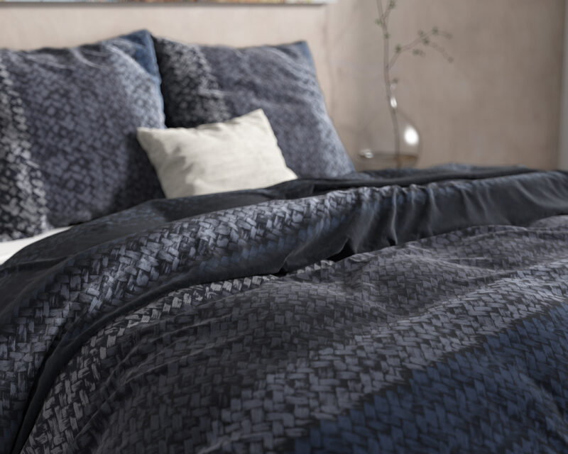 Dreamhouse DH Flanel Gradient Knits Blauw 200 x 220