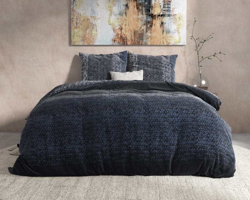 Dreamhouse bed 200 x 220 cm van Flanel - Blauw