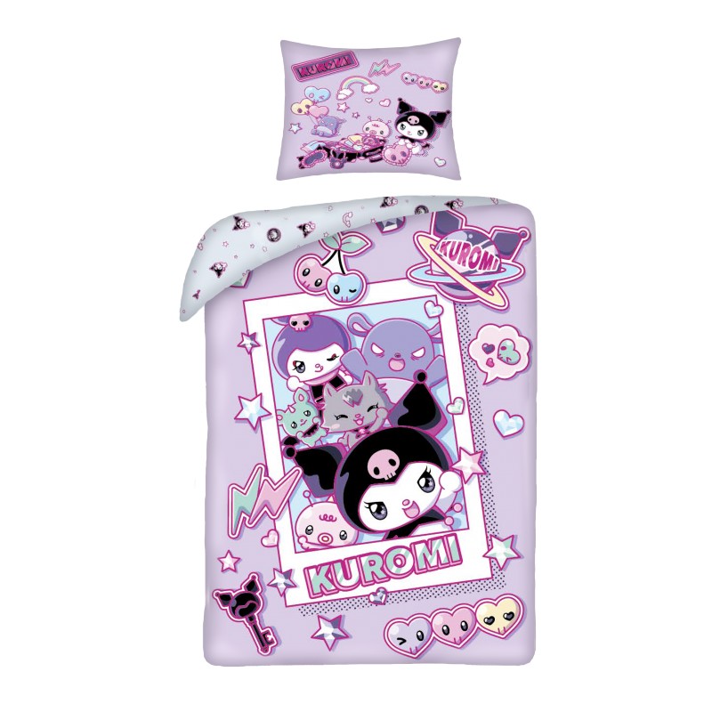 Hello Kitty dekbedovertrek Team 140 X 200 cm - Roze - 140 x 200 cm - Polyester
