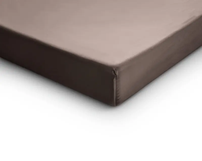 Hoeslaken Taupe 70 x 200 cm 70 x 200 cm van Primaviera Deluxe, Taupe