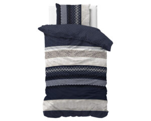 Sleeptime bed - Navy - 140 x 220 cm - Polyester / Katoen