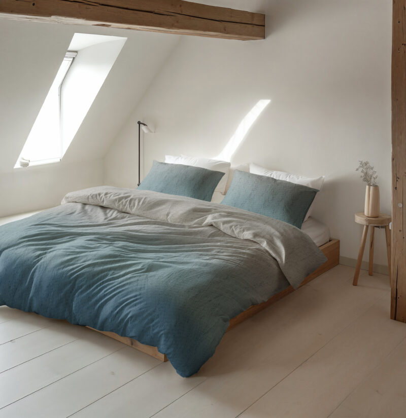 Gradia Beige/Blauw 240 x 200/220 Sleeptime
