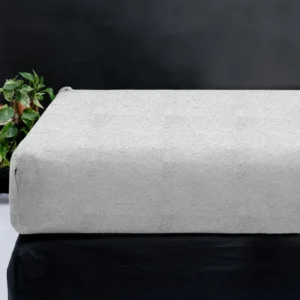 Sleeptime hoeslaken Grijs 160 x 200 cm - Grijs - 160 x 200 cm - 100% Teddy Polyester