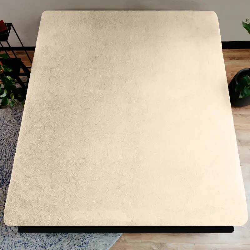 Sleeptime laken 140 x 200 cm van 100% Teddy Polyester, Taupe 140 x 200 cm