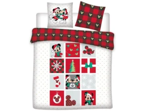 Disney Mickey Mouse dekbedovertrek - Wit - 240 x 220 cm - 100% katoen