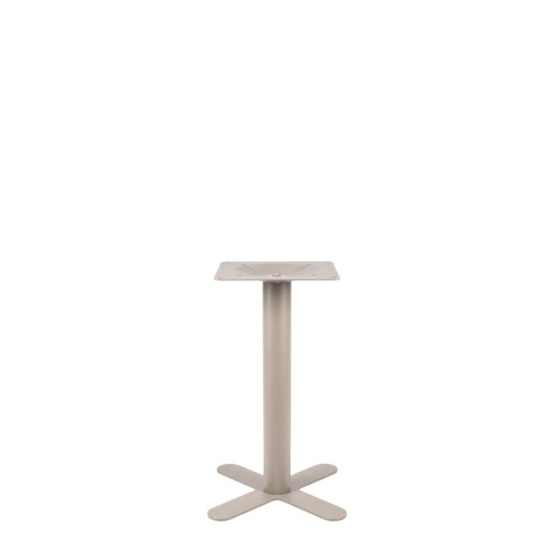 LABEL51 Eetkamertafel X-Poot - Taupe - Metaal - X-Poot