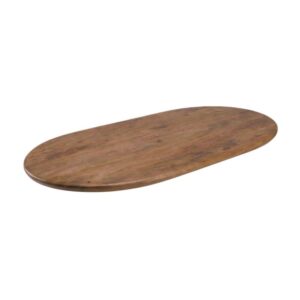 Label51 eetkamertafel Tafelblad Halve Cirkel - Nature Smooth - Mangohout (4)