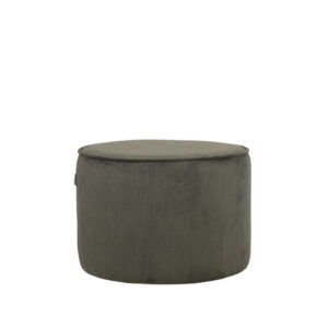 LABEL51 Poefs Tibo - Army - Ribcord - 55 cm - Rond