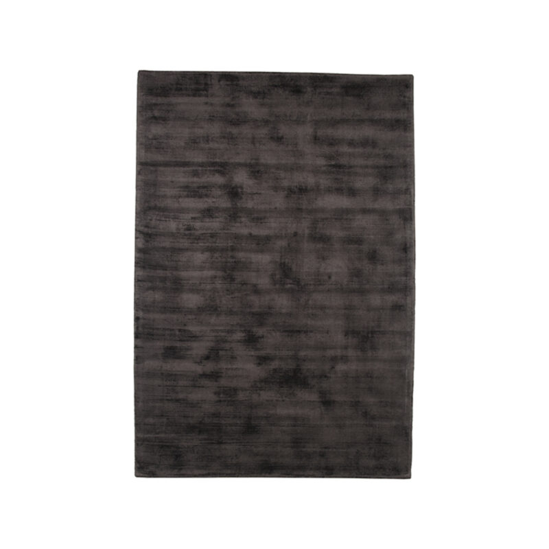 LABEL51 Vloerkleden Velvy - Antraciet - Viscose - 160x230 cm