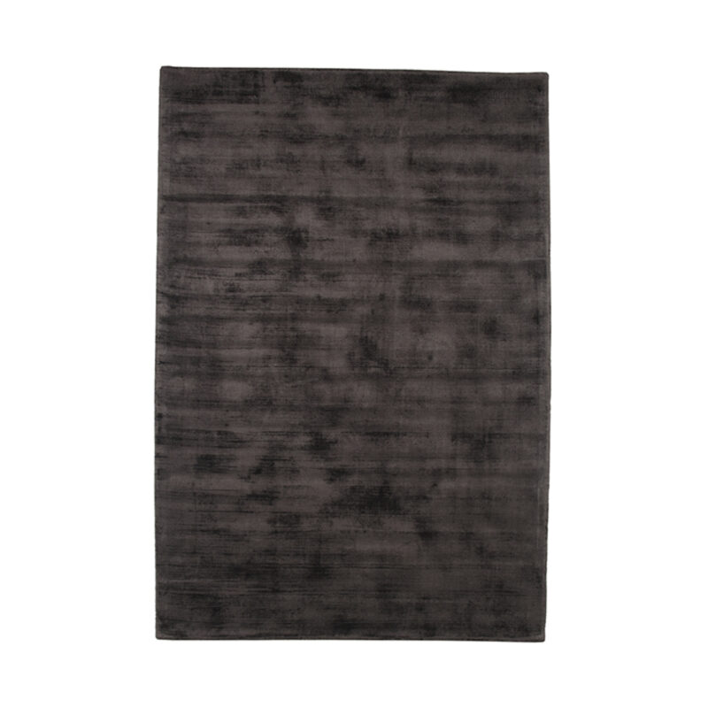 LABEL51 Vloerkleden Velvy - Antraciet - Viscose - 200x300 cm