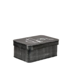 LABEL51 Make-Up opbergkist - Antiek Zwart - Metaal - One Size