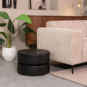 Label51 tafel Milly - Zwart - Mangohout