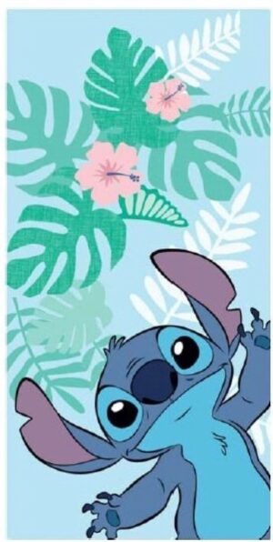Lilo en Stitch strandlaken - Multicolor - 140 x 70 cm - 100% Polyester
