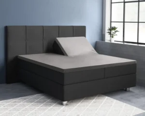 Primaviera Deluxe hoeslaken Grijs 180 x 200 cm - Grijs - 180 x 200 cm - 100% katoen/satijn