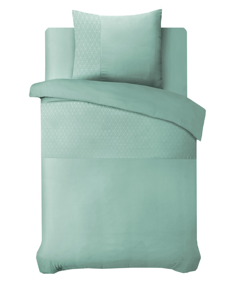 Berlin Mint groen - Sleeptime bed 200 x 220 cm van Microvezel