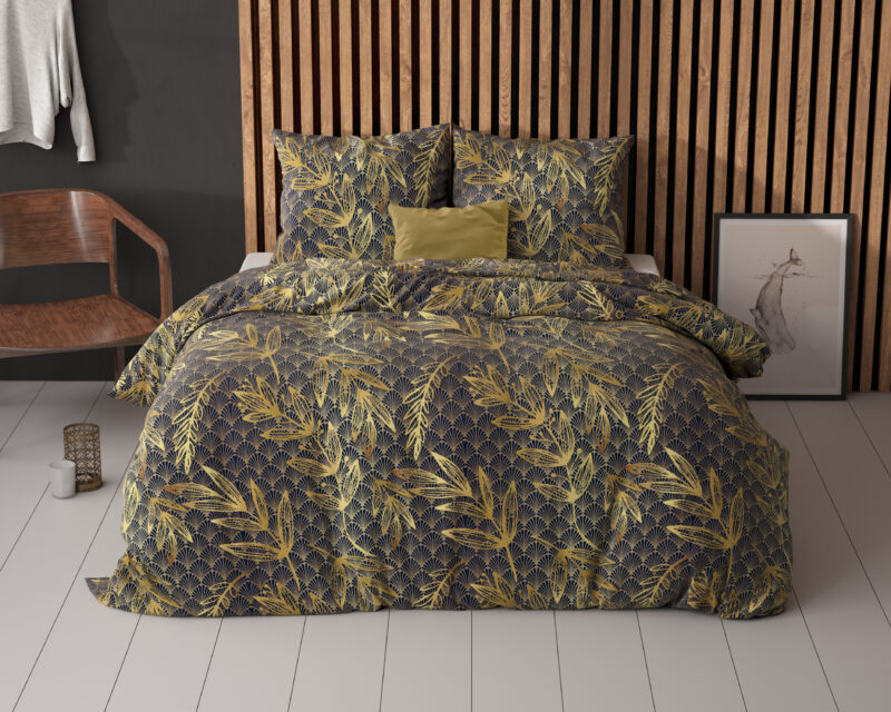 Sleeptime bed 140 x 220 cm van Polyester / Katoen - Goud